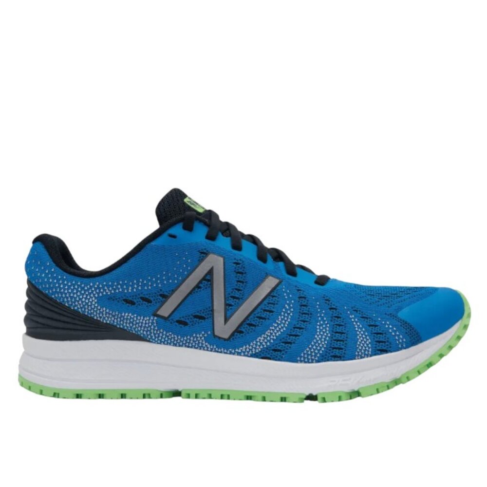 New Balance Men's Blue Bold Black FuelCore Rush v3 Mesh Athletic Running Shoe 12